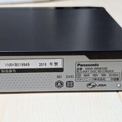 Panasonic パナソニック DMR-BRW500 ブルーレイディスクレコーダー 2015年製 動作確認済みの画像