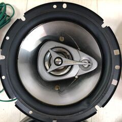 PIONEER パイオニア carrozzeria　TS-E1790　カロッツェリア　3WAY　180Wスピーカー 17cm　音出し認済　旧車 スピーカー カーオーディオ ジャンク扱い 傷・汚れ有【糸島市内 送料無料】 250615-6の画像