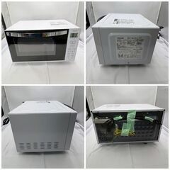 【❗️✨一人暮らしや事務所に✨❗️】清掃＆動作確認済✨TOSHIBA 電子レンジ ER-WS17 フラットタイプ❗️の画像