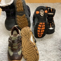 キッズ用 冬靴17～18cmの画像