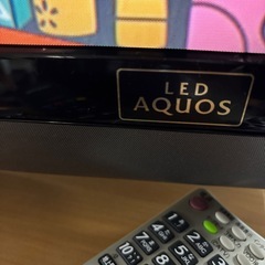 シャープ　SHARP 32インチテレビ　LEDアクオスの画像