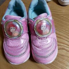 子供用　光る靴　16ｃｍの画像