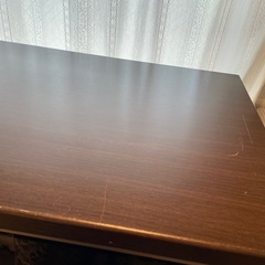 【相談中】ダークブラウン 6段チェスト ガラス扉付きの画像