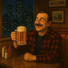 ファミレスで軽く一杯