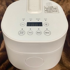 【MAXZEN 炊飯器 2合 2.0合炊き】 