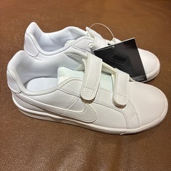 ②ナイキ コート ロイヤル シューズ NIKE シューズ キッズ スニーカー ジュニア 通学 靴 白 833536-102の画像