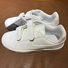 ②ナイキ コート ロイヤル シューズ NIKE シューズ キッズ スニーカー ジュニア 通学 靴 白 833536-102の画像