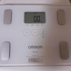 手渡し限定■オムロン 体重体組成計 ホワイトOMRON カラダス...