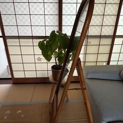 藤の姿見　鏡の画像