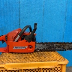 ハスクバーナ　チェンソー 42cc 名機 42 スペシャル　プ口用　高回転 希少　エンジンチェンソー チェーンソー　切断機　山師　伐採　Hasqvarna 宮崎の画像