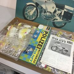 【🍀超レア品】ポリスバイク「BMW」未組立プラモデル の画像