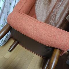 1P　リクライニングソファ　和楽の画像