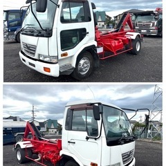H.16 コンドル　アームロール　新明和　最大積載量4000kg 超低走行　実走行１8000km ＭＴ6速　nox.pm適合車　超美車　★の画像
