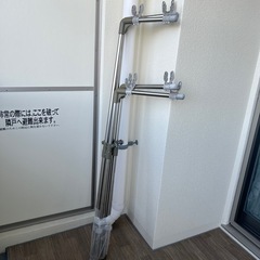 洗濯　物干し竿の柱　