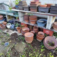 素焼き植木鉢、盆栽鉢、支柱、アーチ支柱