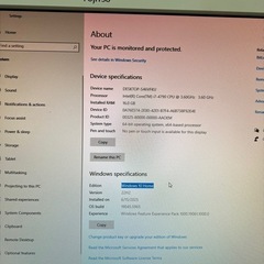 Windows 　デスクトップの画像