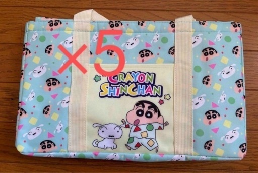 クレヨンしんちゃん 保温保冷レジカゴバッグおやすみ柄 クレヨンしんちゃん 保温保冷レジカゴバッグおやすみ柄