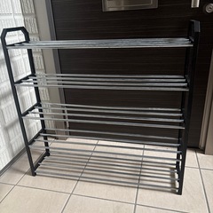 シューズラック 組み立て式 5段 