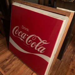 コカコーラ　電飾　看板の画像