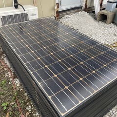 中古 ソーラーパネル cic長州産業 サンヨー電気 日本製 端子変換承ってます(+500円)