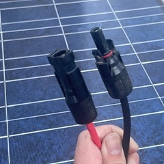 中古 ソーラーパネル cic長州産業 サンヨー電気 日本製 端子変換承ってます(+500円)の画像