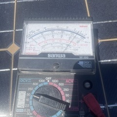 中古 ソーラーパネル cic長州産業 サンヨー電気 日本製 端子変換承ってます(+500円)の画像