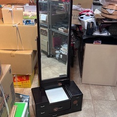 骨董家具  古い  木製  ドレッサー