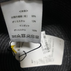 （未使用）　夏用帽子　ＵＶ　大人用の画像