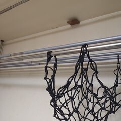 突っ張り式クローゼットラック ハンガーラックの画像