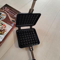 あつあつワッフルメーカー  箱付きの画像