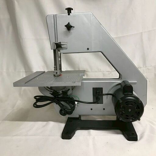【北見市発】Fujiwara Sangyo 藤原産業 BAND SAW バンドソー  木工用 SWB-250 1999年製 シルバー (D6390ashtYM)