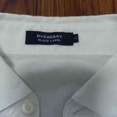 【美品】BURBERRY BLACK LABEL ポロシャツ メンズ Mサイズの画像
