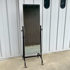 I.K MIRROR 鏡 ミラー 姿見 大きい タイヤ付き