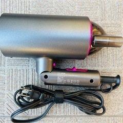 BY-5008ヘアドライヤー グレー/ピンク中古品の画像