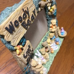 WoodyBear  立体くまさん　フォトフレームの画像
