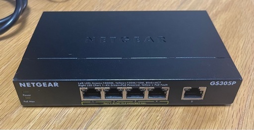 パソコン NETGEAR  GS305P