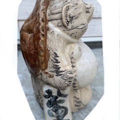 屋外用 タヌキ置物の画像