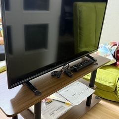32型テレビ テレビ台　セット