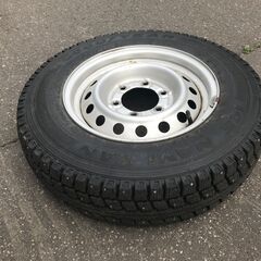 ◆good year   スパイクタイヤ ◆　　　スチールホイル付  185/80/R15の画像