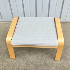 IKEA イケア　POÄNG ポエング オットマン チェア  の画像