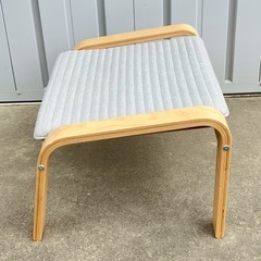 IKEA イケア　POÄNG ポエング オットマン チェア  の画像