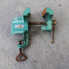 小型 万力 バイス 75ミリ幅 