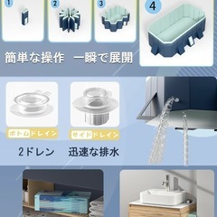 NAKUJI 【2025新改良 非膨張式】プール 空気入れ不要 折りたたみ 大型 ビニールプールの画像