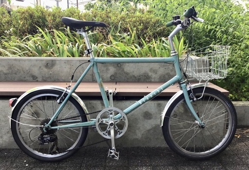ビアンキMerlo 20 インチ420 mm 7段変速ミニベロ小径車東京中央