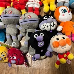 【取引中】アンパンマン　ぬいぐるみ　　まとめて　の画像