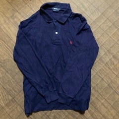 POLO🔴長袖シャツmサイズの画像