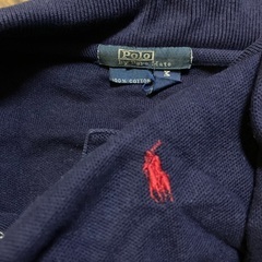 POLO🔴長袖シャツmサイズの画像