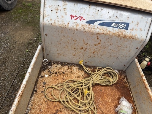 ヤンマー MCG950 運搬車 手動ダンプ