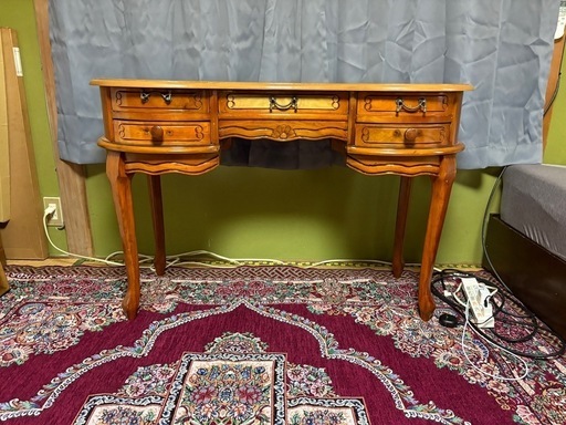 値下げ　アンティーク調 コンソール チェスト デスク インテリア 訳あり