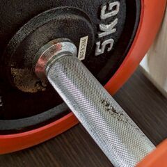 中古品 iROTEC アイロテック ラバーダンベル『総重量41.9kg(ダンベルシャフト込)』 筋トレ トーニングの画像